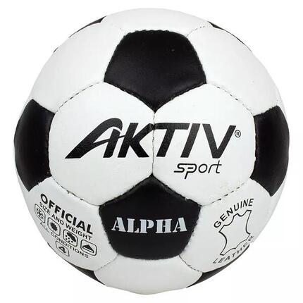 Fußball Aktivsport Alpha Leder Größe: 4