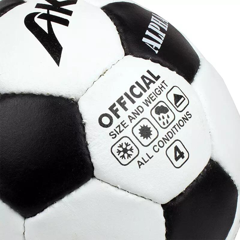 Pallone da calcio Aktivsport Alpha in pelle, misura: 4 3/3