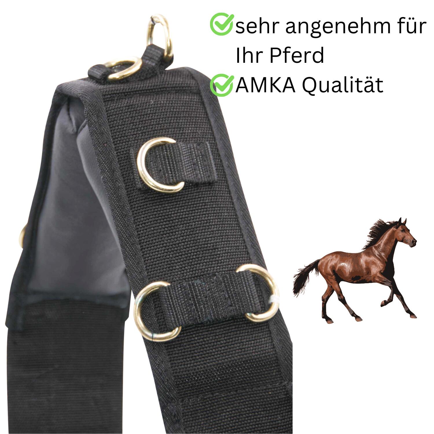 AMKA Longiergurt Nylon 3/4
