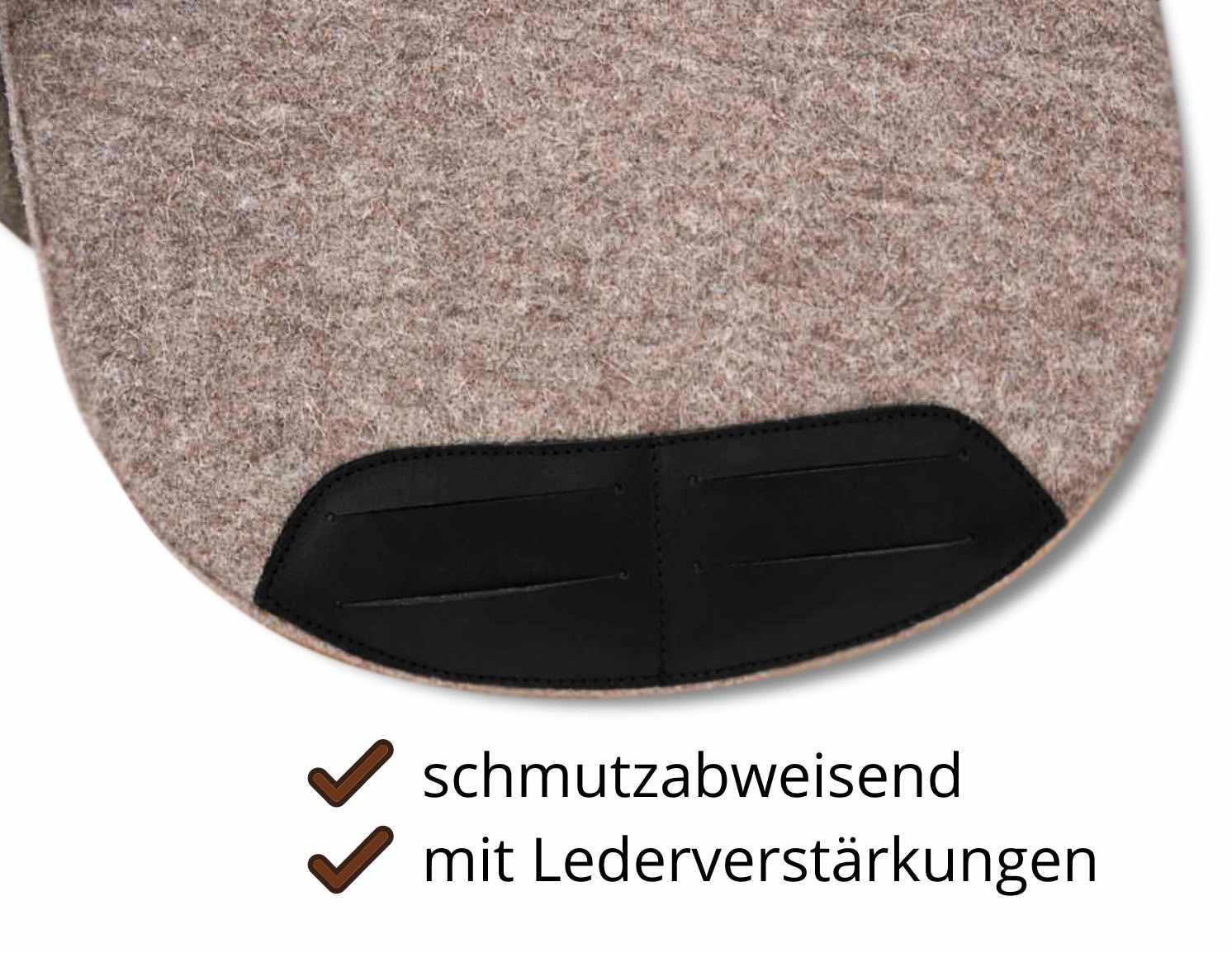 AMKA Filz Satteldecke Exclusiv Dressur 4/4