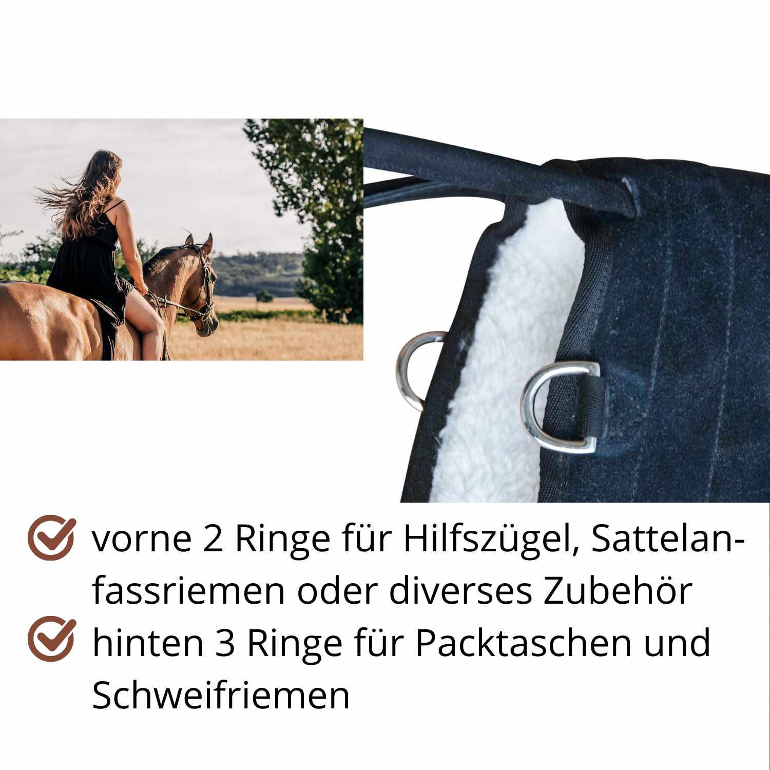 AMKA Reitpad FREDDIE 4/4