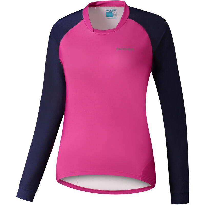 SHIMANO Chaud à manches longues SAIKO pour femme, magenta