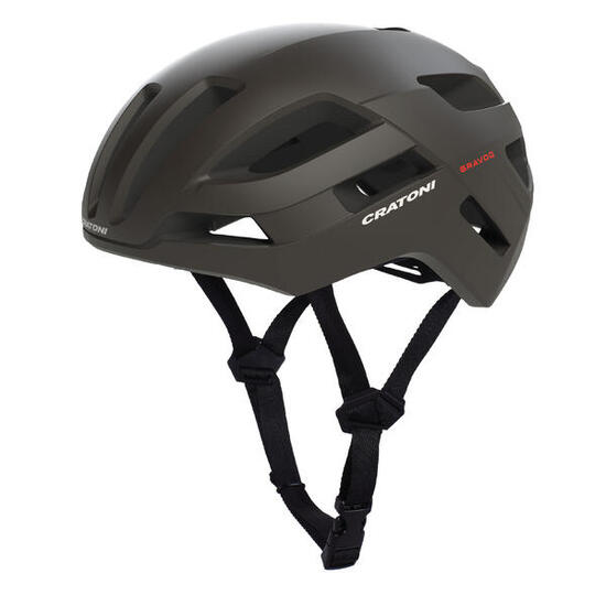 Gravel - Fahrradhelm Gravoq, schwarz matt
