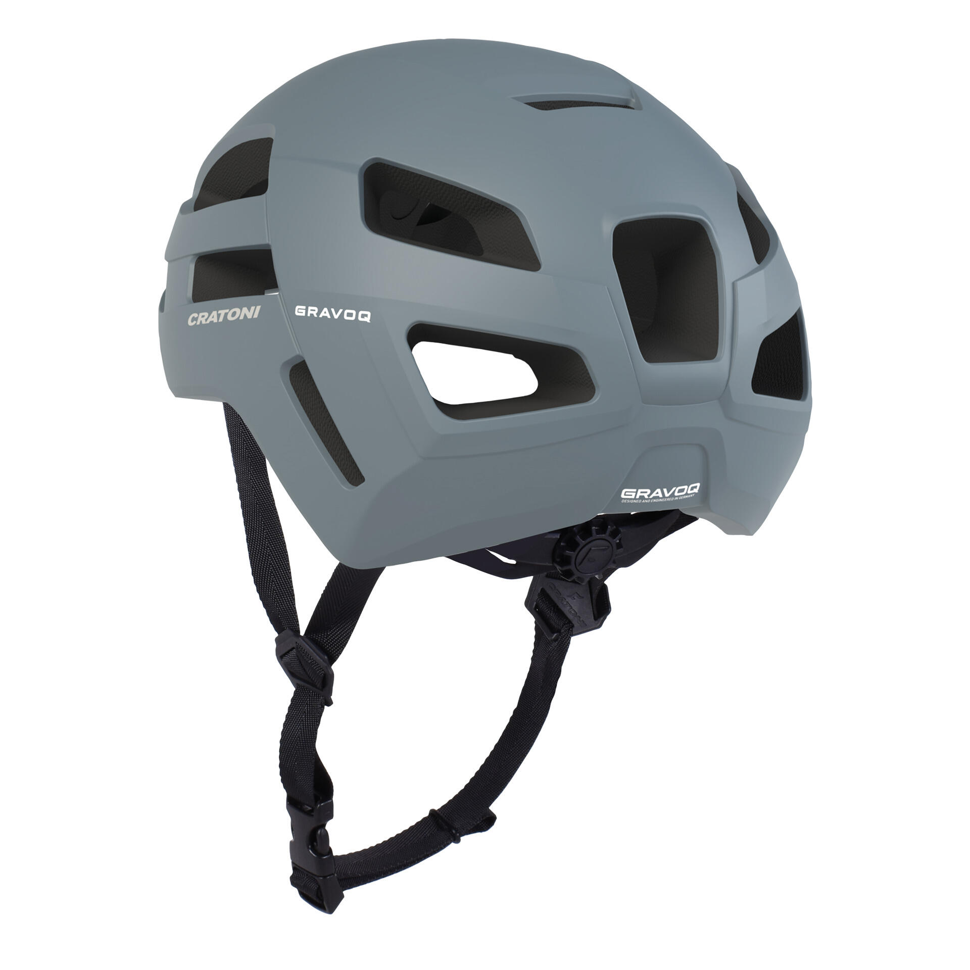 Gravel - Fahrradhelm Gravoq, stone matt 2/3