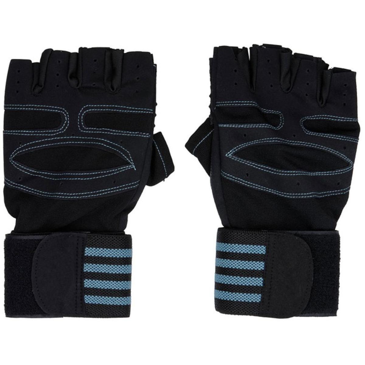 Guantes Fitness Adulto Antideslizantes Correa Ajustable Enero 3/4