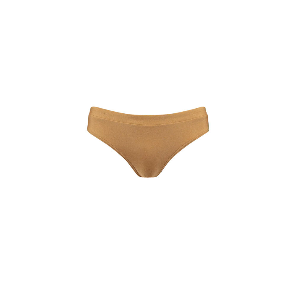 Braguita de bikini mujer Isla Bikini Briefs marrón 1/3