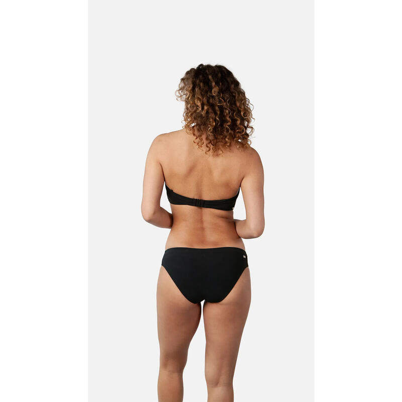 Braguita de bikini mujer Solid Bikini Brief negro