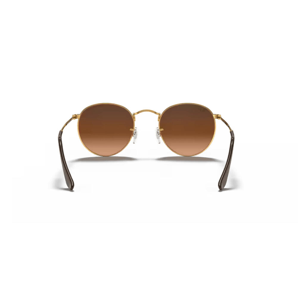 Occhiali da sole Ray Ban RB3447 rotondi in metallo dorato 4/6