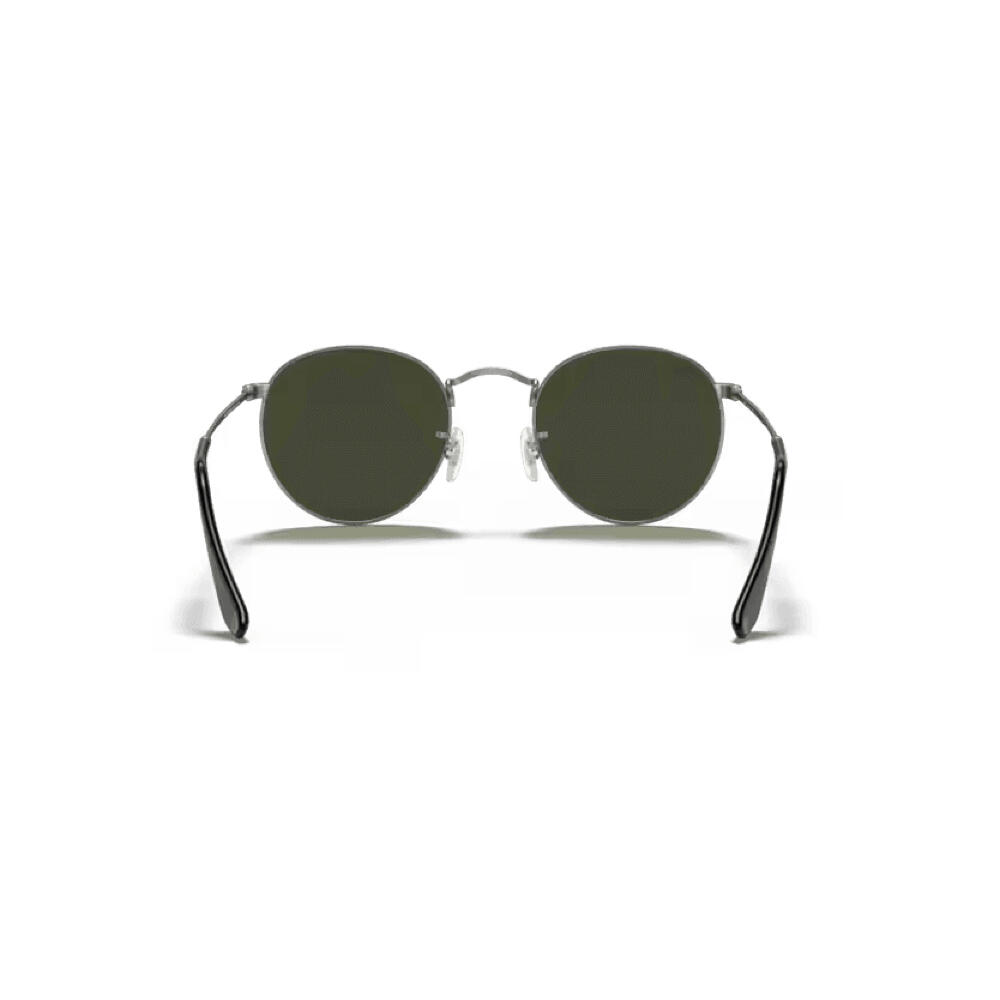 Lunettes de soleil rondes en métal argenté Ray Ban RB3447 4/6