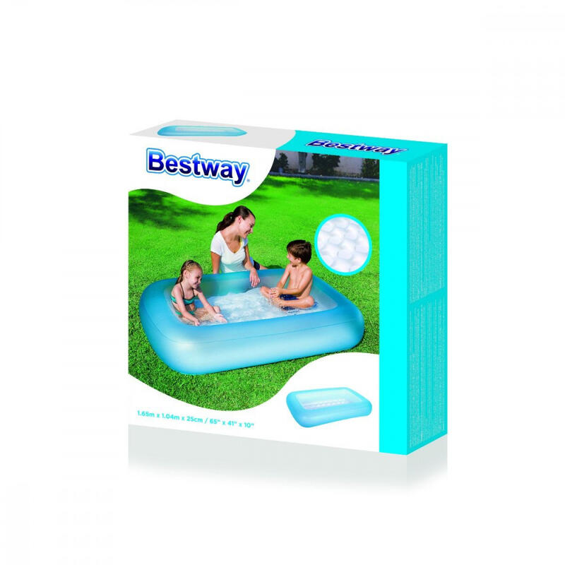 Bestway Aquababy szögletes gyerek medence 165 x 104 x 25 cm