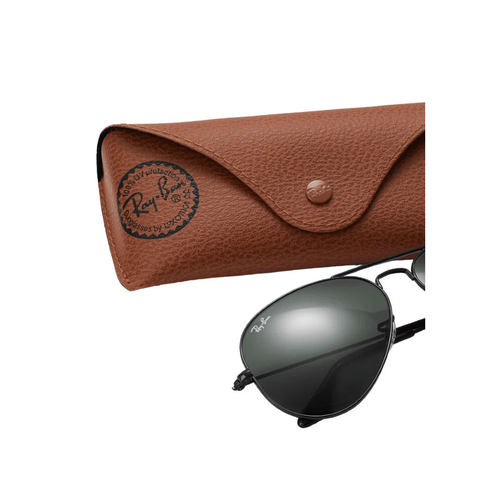 Lunettes de soleil Ray Ban RB3025 Aviator noires 5/6