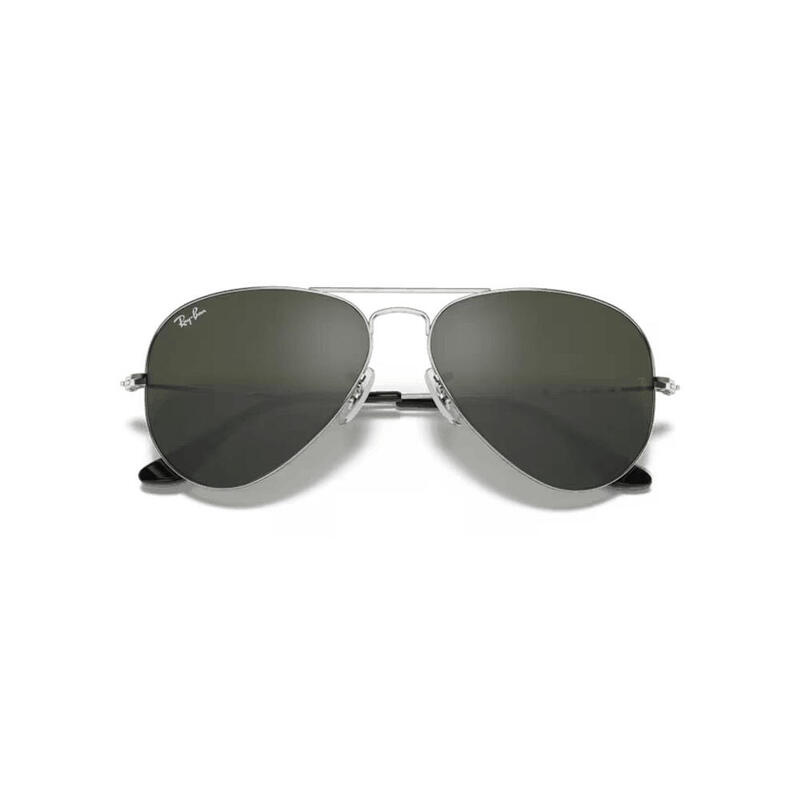 Lunettes de soleil Ray Ban RB3025 Aviator argentées