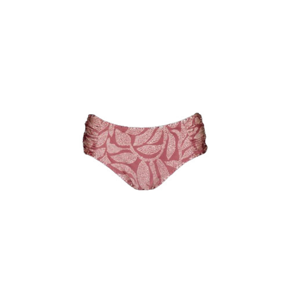 Braguita de bikini mujer Akamu Mid Waist Briefs rosa 1/2