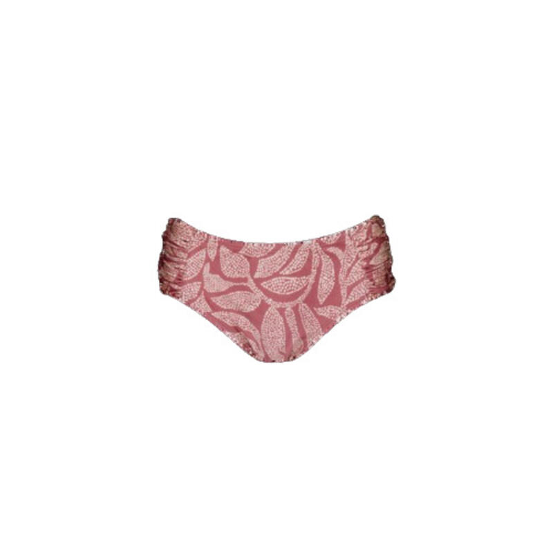 Braguita de bikini mujer Akamu Mid Waist Briefs rosa