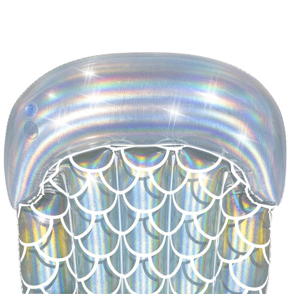 Colchonete Inflável Sereia Iridescente 193x101 cm 6/7
