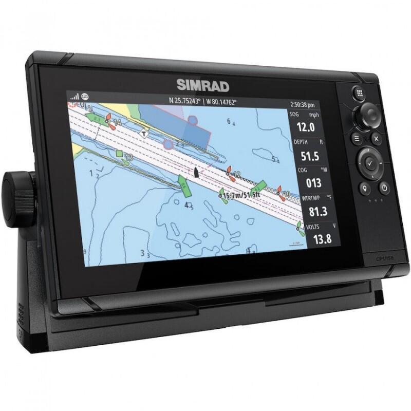 Sonda de pesca Simrad Cruise 9" 83/200 kHz Sonda GPS Plotter