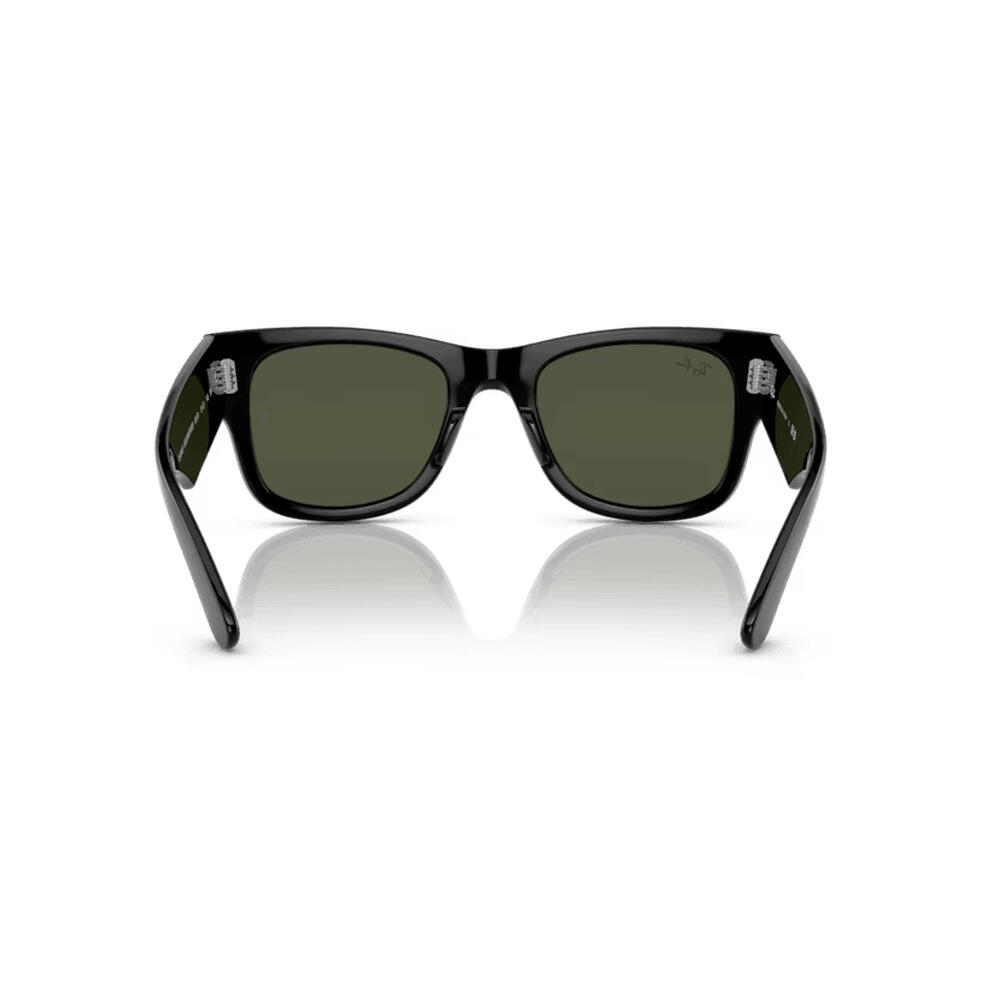 Lunettes de soleil Ray Ban RB0840S Mega Wayfarer noires 4/6