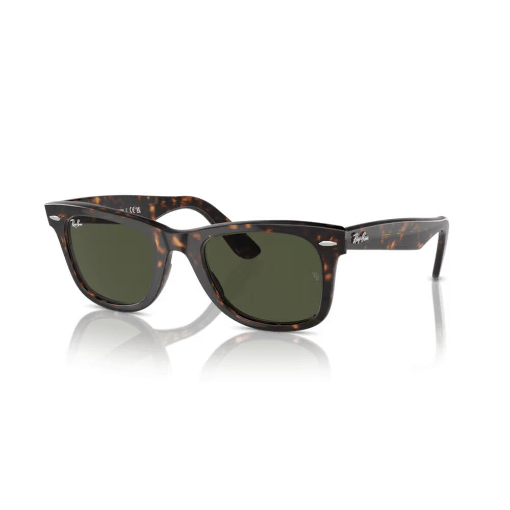 Ray-ban - Lunettes De Soleil Ray Ban Rb2140 Wayfarer Havane - Lunettes De Soleil - Multicolore|vert - Taille Unique - Decathlon