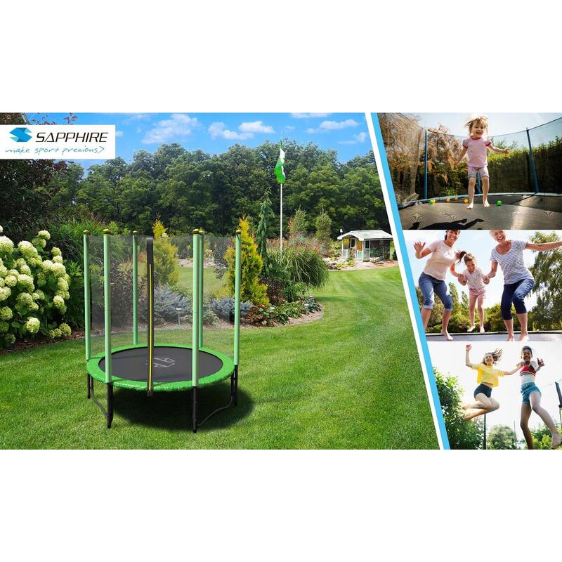 Trampolina Sapphire ST-1046 4.6 FT 140 cm