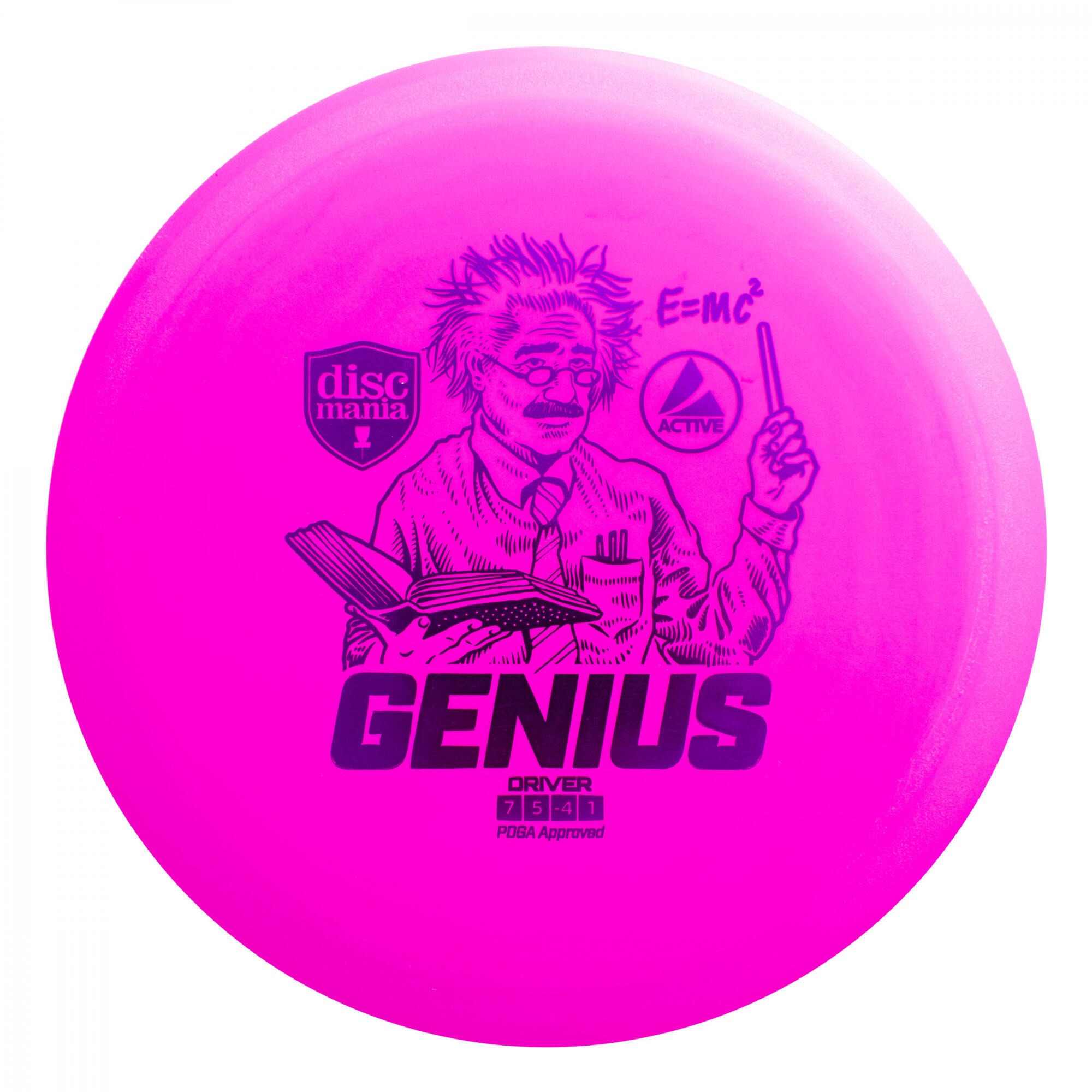 Discmania - Disc Golf Active-line Genuis Driver Rose - Putter - Rose - No Size - Decathlon