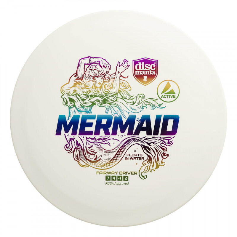 Discmania - Disc Golf Active-line Mermaid Fairway Driver Blanc - Putter - Blanc - No Size - Decathlon