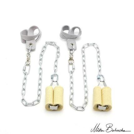 Silberne Feuerbolas-Kette 5cm