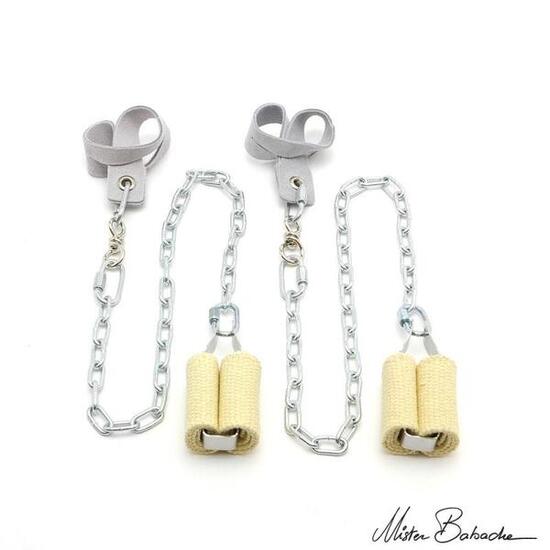 Silberne Feuerbolas-Kette 5cm