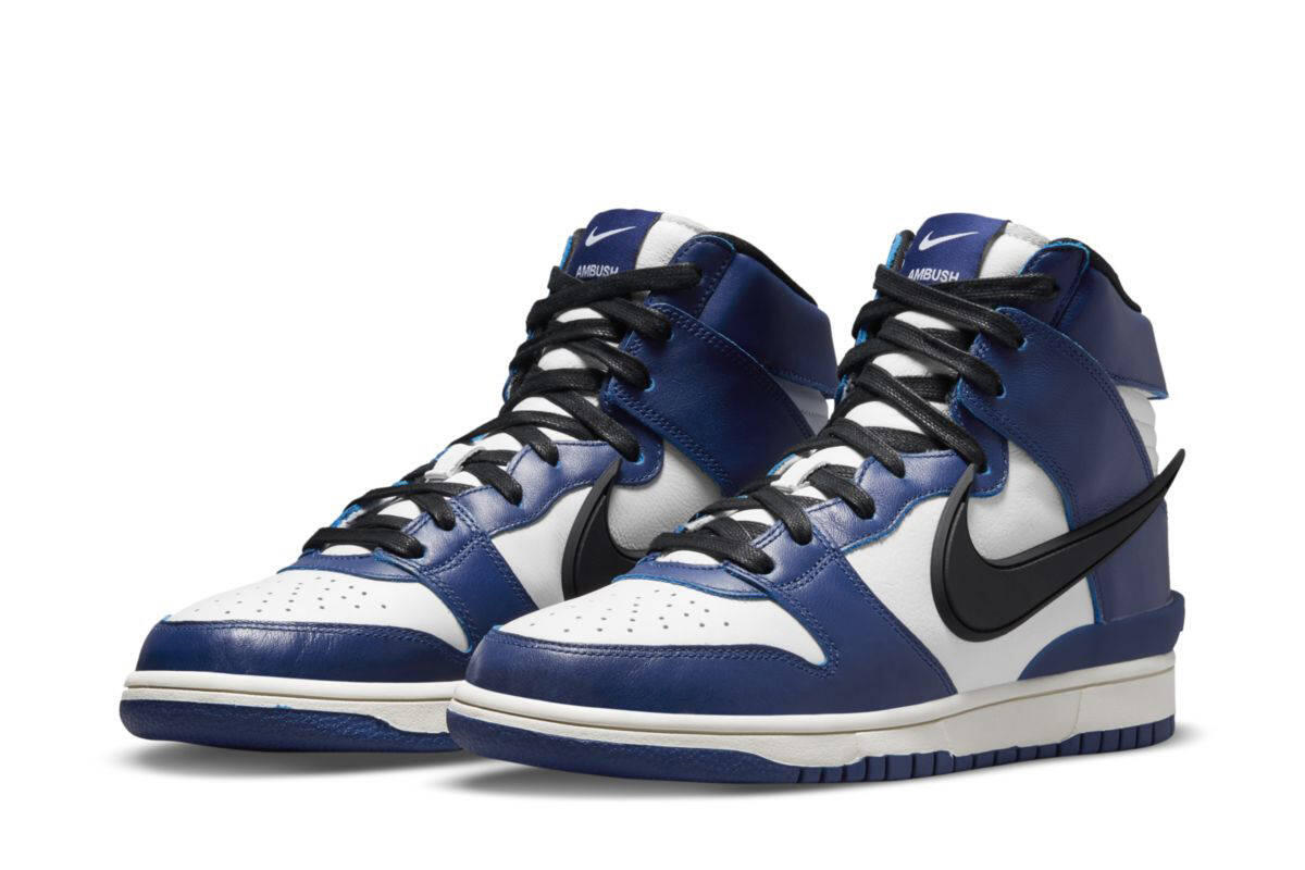 Nike Dunk High Ambush Deep Royal Blue 2/7