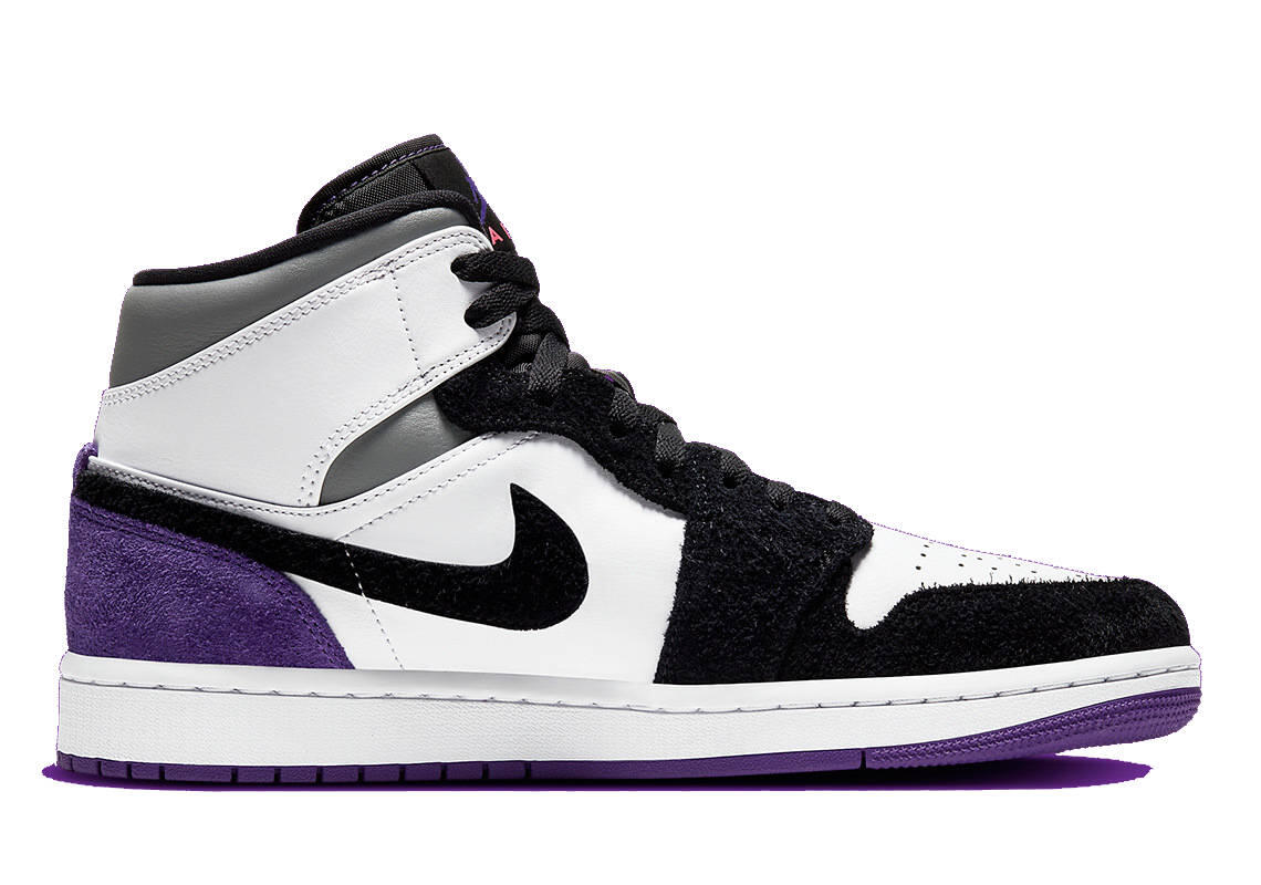 Air Jordan 1 Mid SE Varsity Purple - Taille : 42 EU 2/7