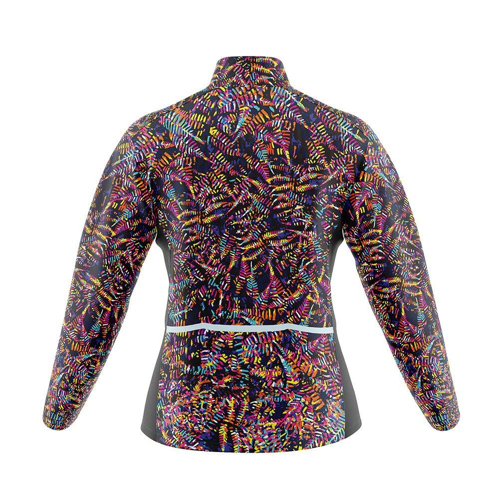 Womens Pack Up Fern Pink Wind Water Resistant Cycling Jacket FAT LAD AT