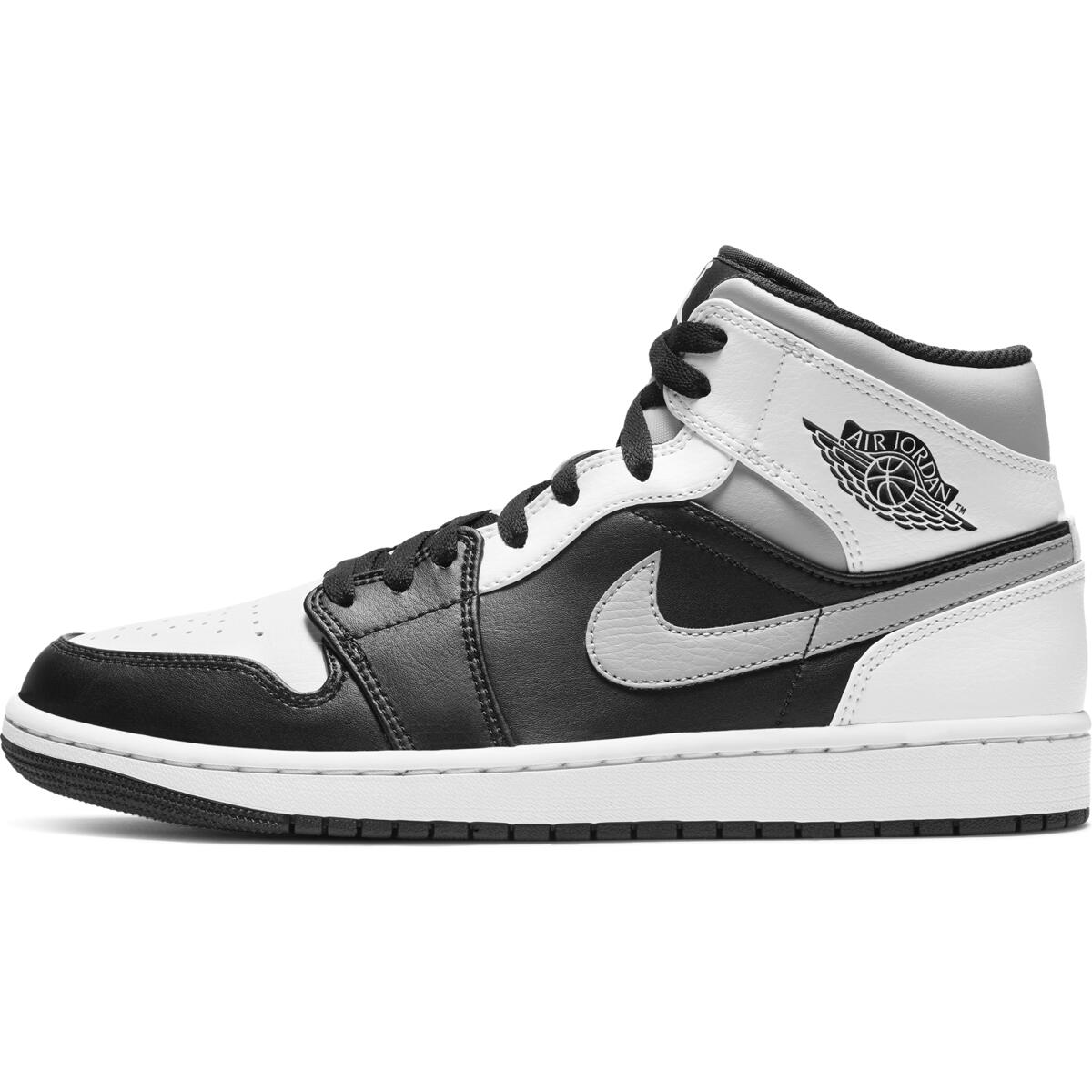 Zapatillas baloncesto - Unisex - Air Jordan 1 Mid - Blanco/Gris/Negro 2/7