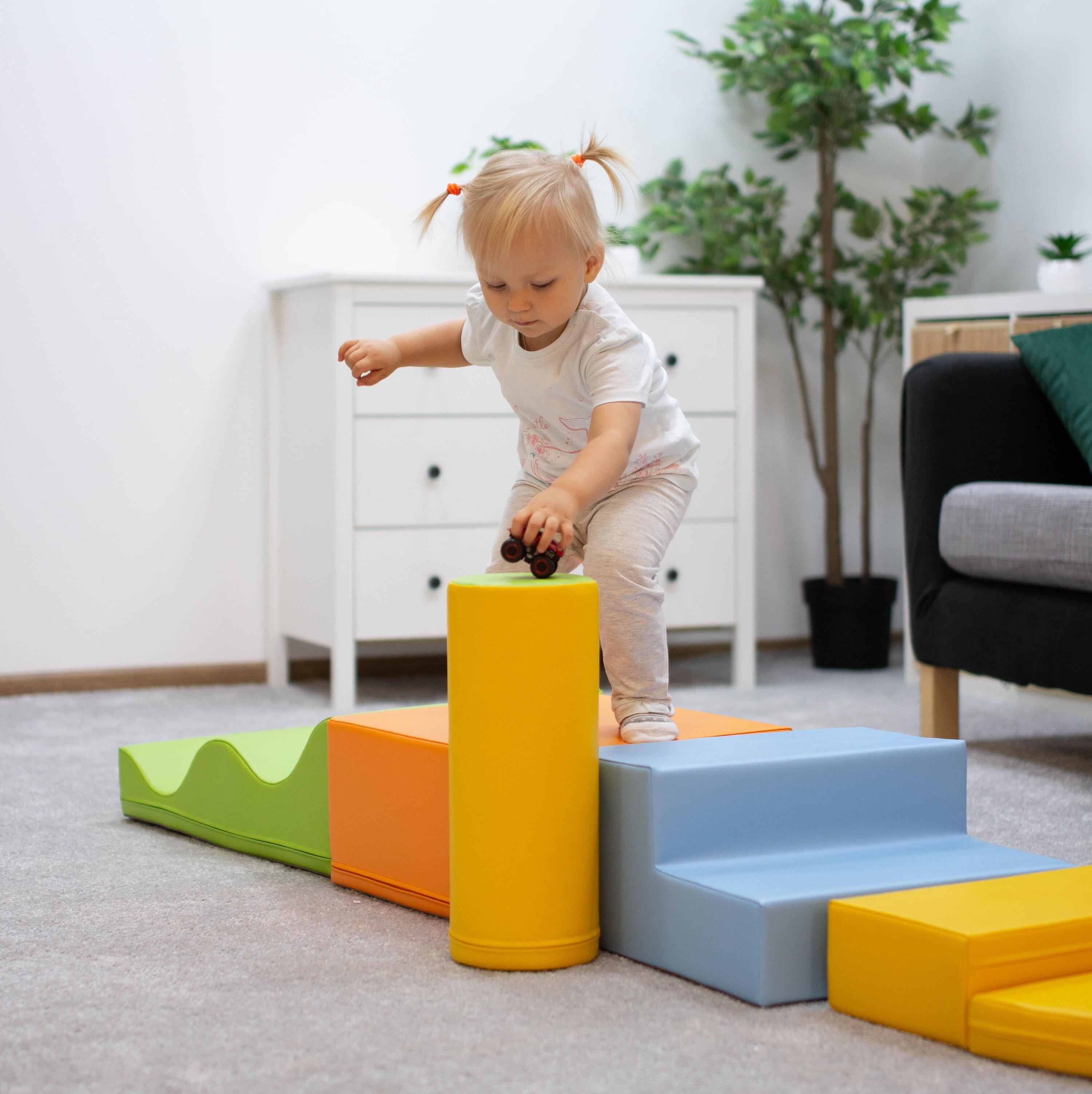 Blocs de Construction en Mousse Explorer, lumière multicolore 2/6
