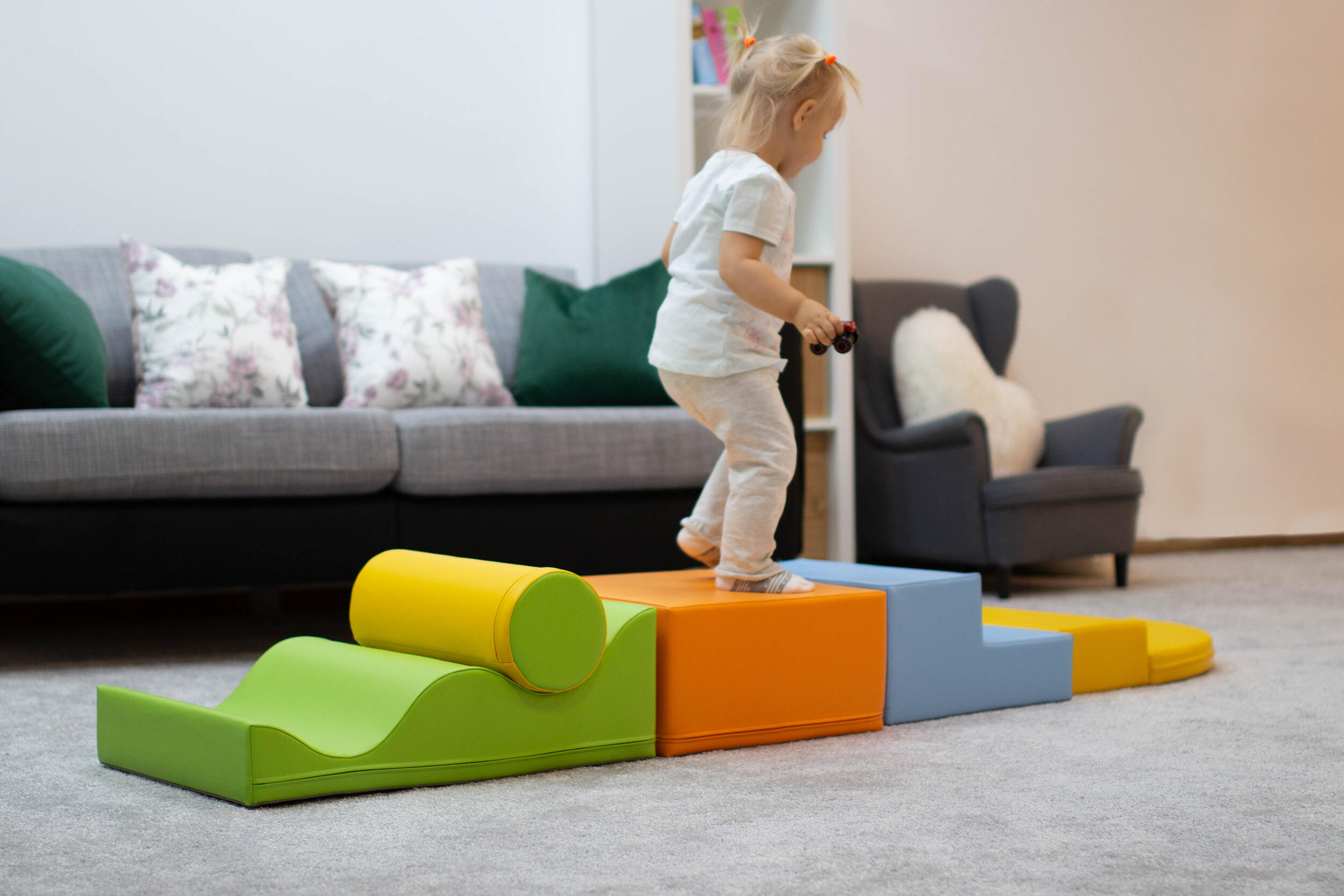 Blocs de Construction en Mousse Explorer, lumière multicolore 3/6