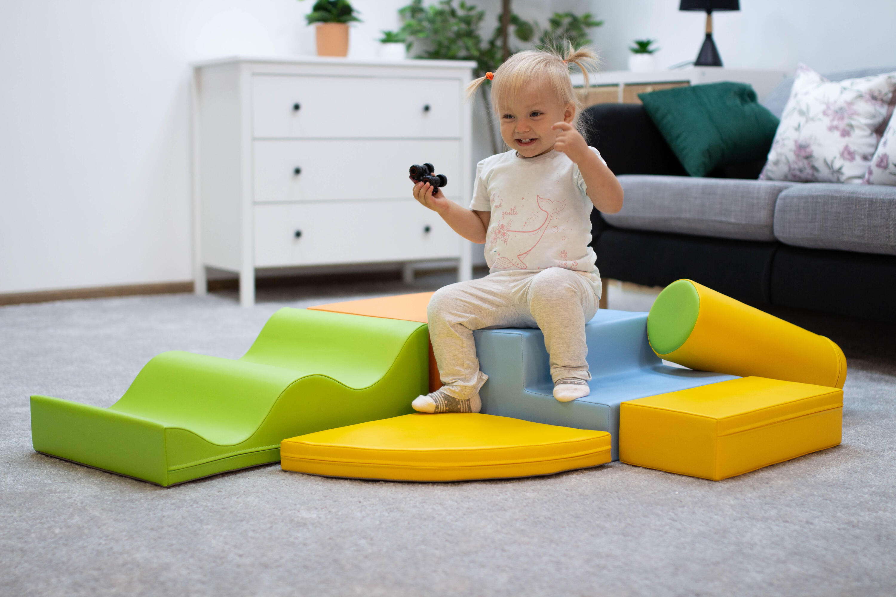 Blocs de Construction en Mousse Explorer, lumière multicolore 4/6