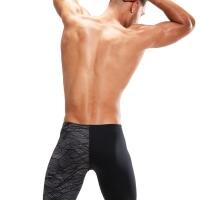 Speedo Allover V-Cut Jammer - Nero/Carbone USA - Taglia 40 3/4
