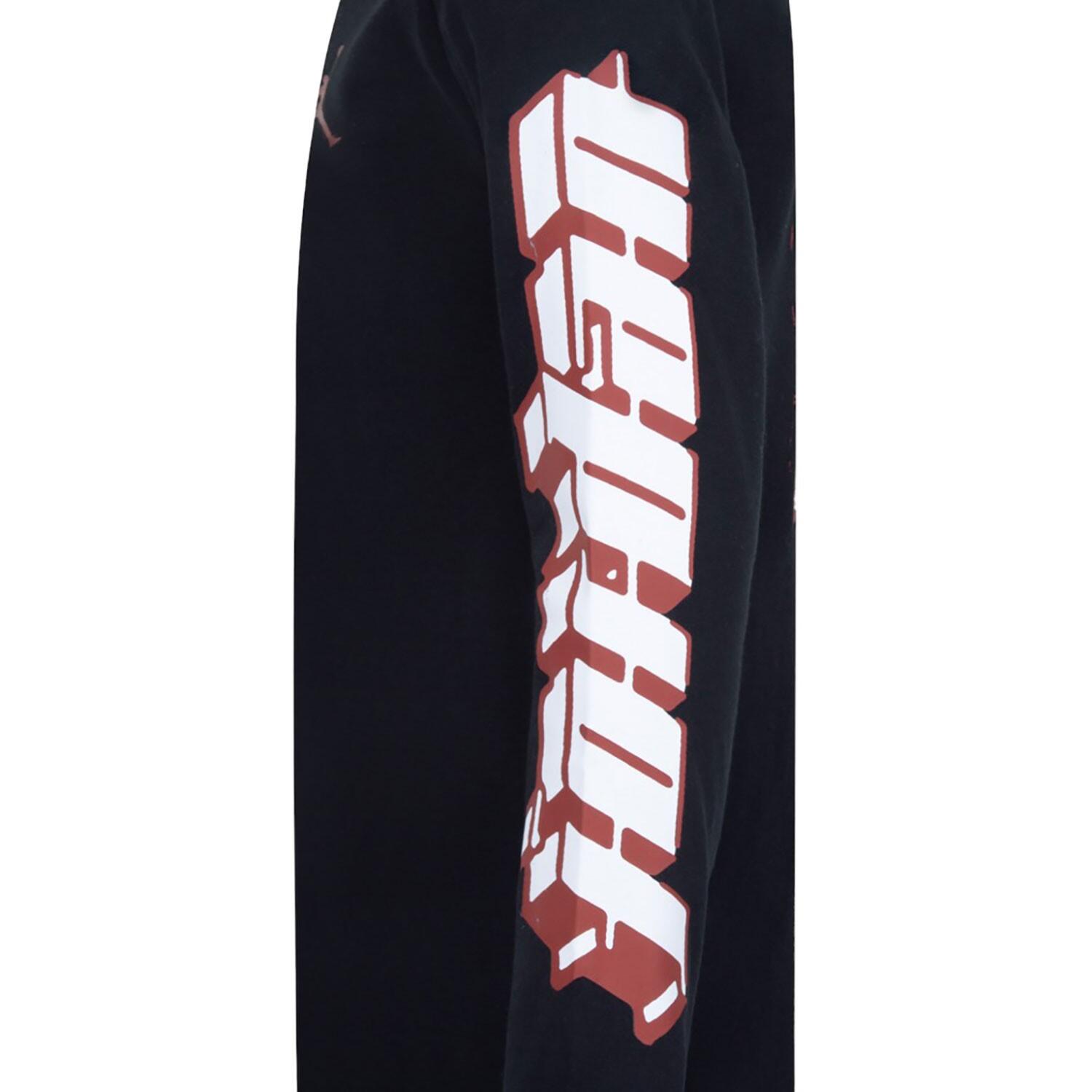 T-shirt ragazzo jordan chicago motion - nero 3/3