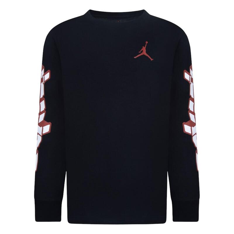 T-shirt ragazzo jordan chicago motion - nero