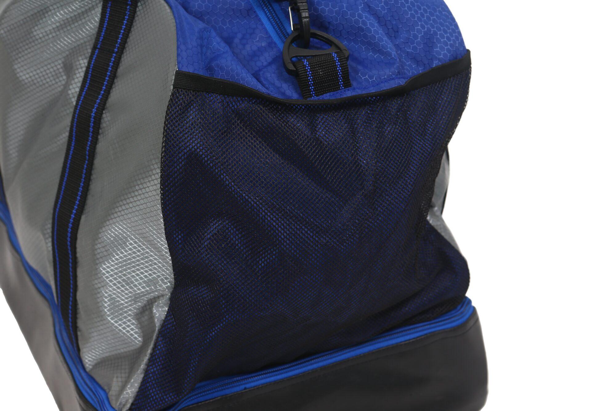 Sac de sport écologique Cubico - Etanche - Bleu et noir 4/6