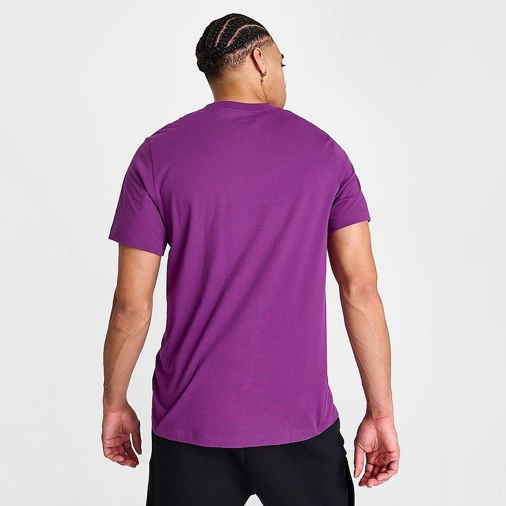 T-shirt uomo nike sportswear just do it - viola 4/5