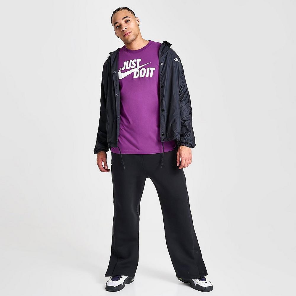 T-shirt uomo nike sportswear just do it - viola 2/5