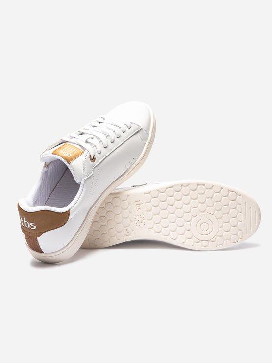 Chaussures confort Homme - LILLIAN Blanc + Curry 4/5
