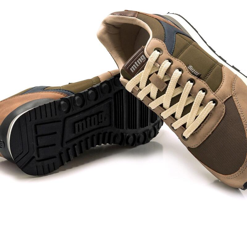 Zapatillas Caminar Hombre MTNG Porland Beige