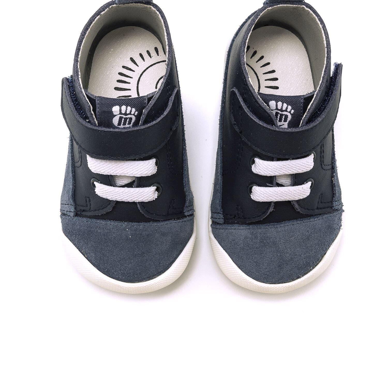 botas de tornozelo menino barefoot mtng free azul 6/7