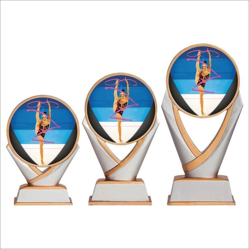 Trofeo Maxitrofeo Gimnasia Rítmica Chicago 13cm