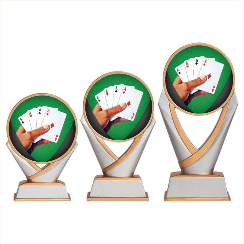 Trofeo Maxitrofeo Chicago Poker 13cm