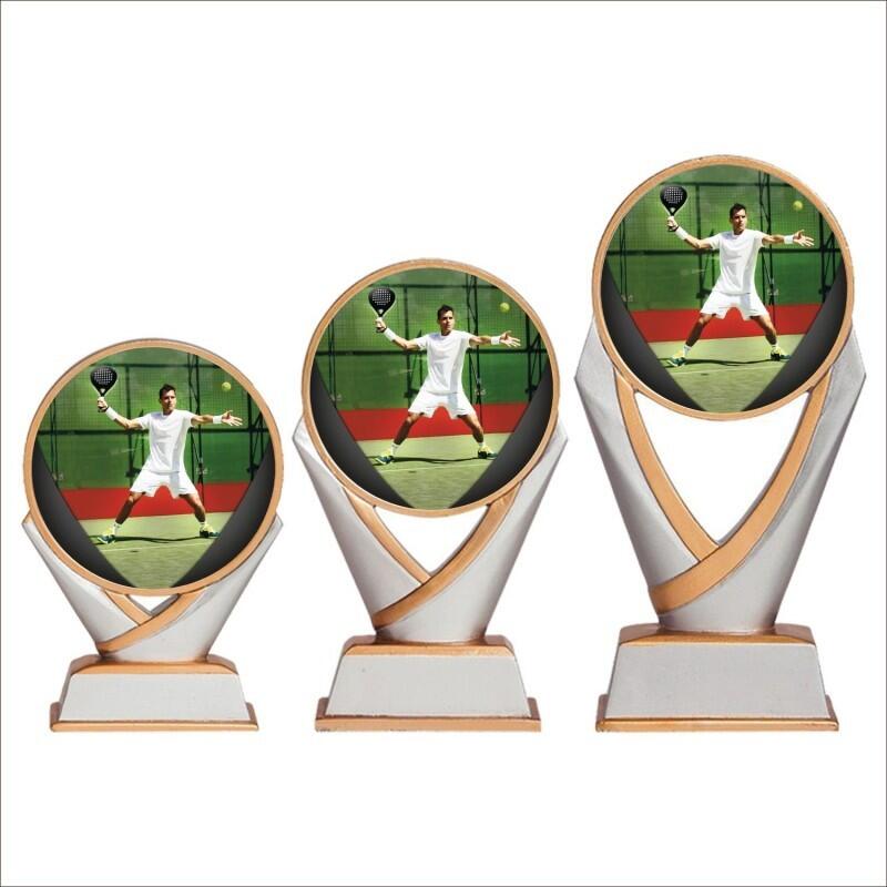 SENZA MARCA Trofeo Maxitrofeo Chicago Padel Masculino 13cm