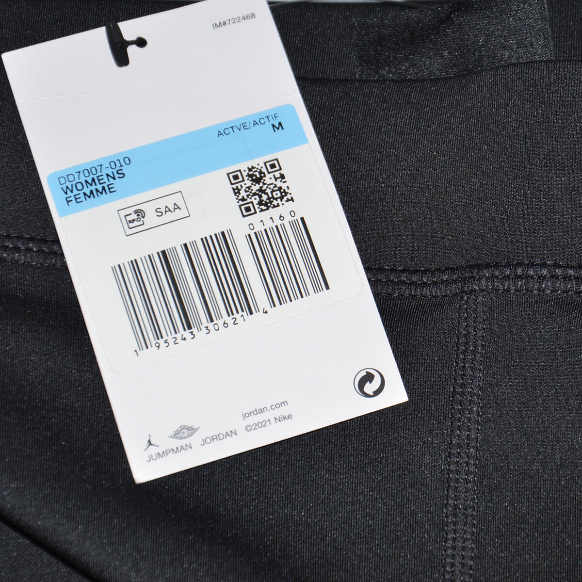 Spodnie dresowe Air Jordan Legging Wmns Core 4/4