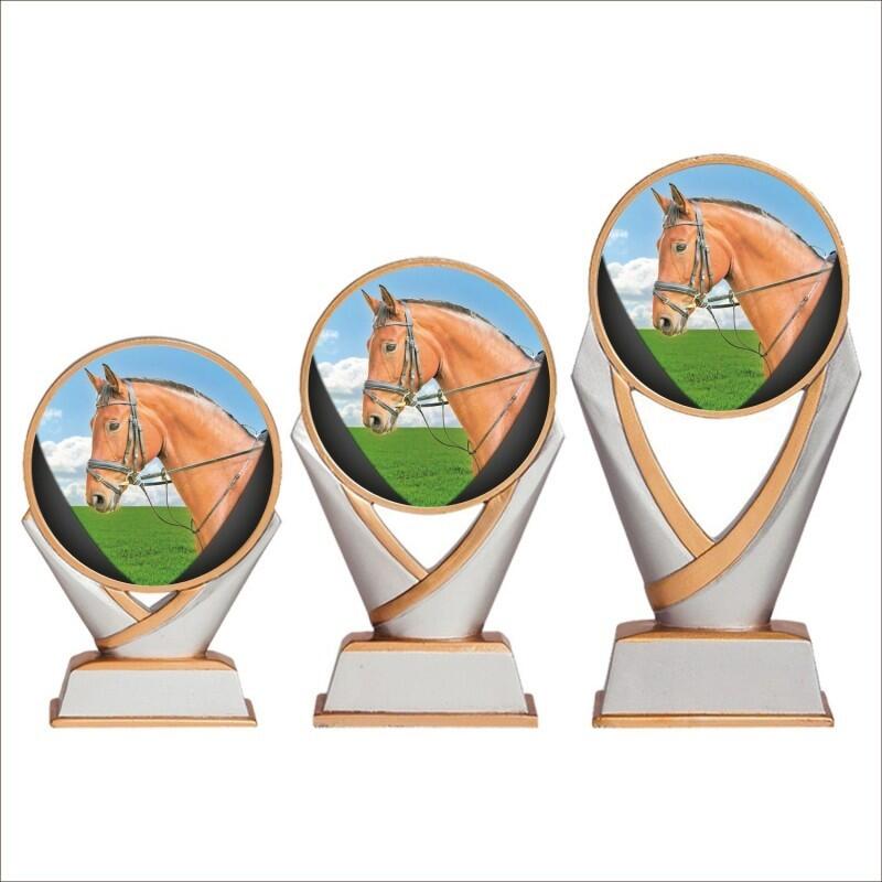 Trofeo Maxitrofeo Chicago Hipica 13cm