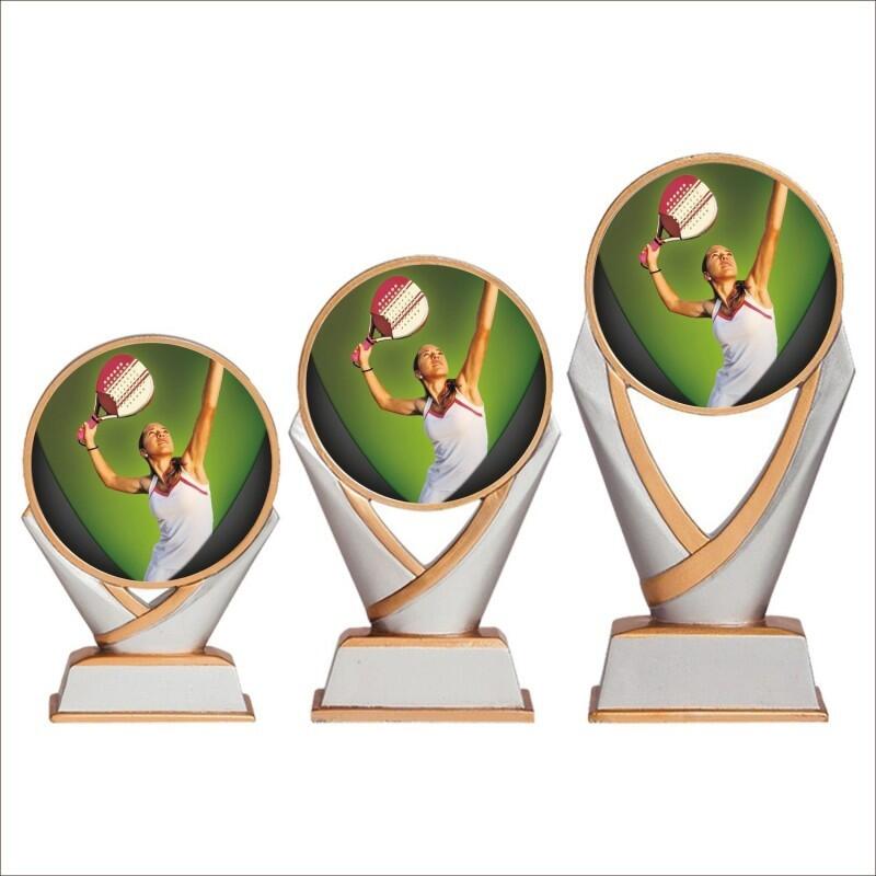 Trofeo Maxitrofeo Chicago Padel Femenino 13cm