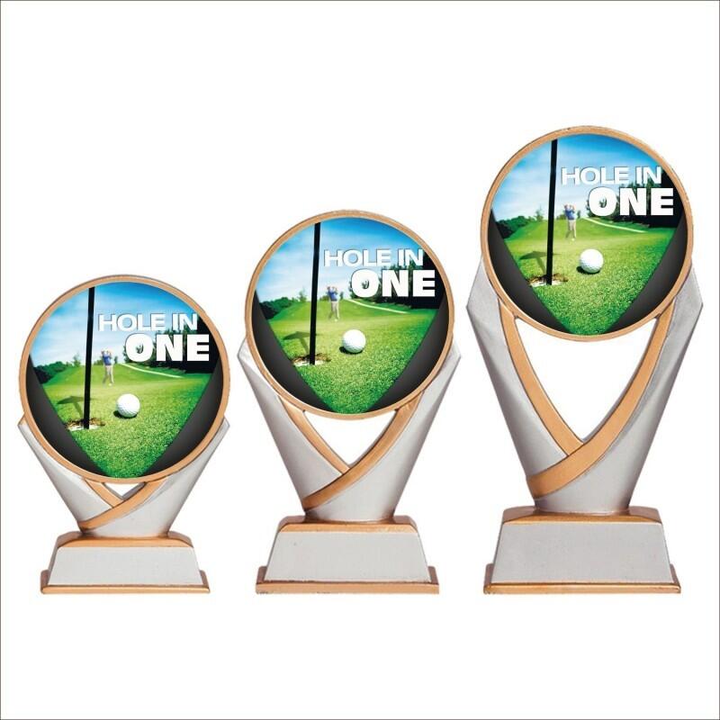 Trofeo Maxitrofeo Chicago Golf Hoyo en 1, 13cm